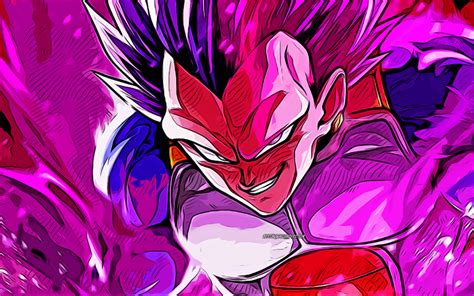 Herunterladen Hintergrundbild 4k Vegeta Ultra Instinct Abstrakte