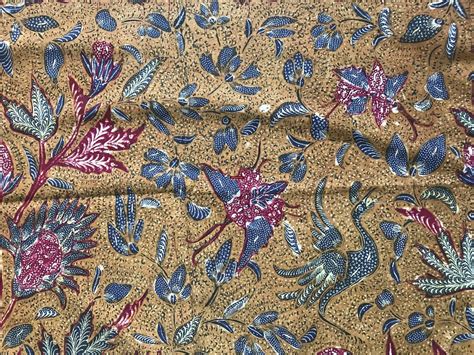 1297 Signed Antique Batik Tiga Negeri Textile Art from Indonesia ...