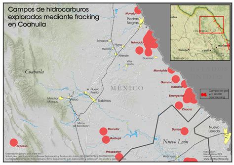 ¿hay Fracking En Coahuila Cartocrítica Investigación Mapas Y