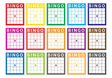 Bingo Card Template Png Bingo Card Template Is The Best Online Bingo