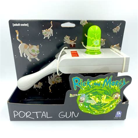 Official Rick And Morty Portal Gun Toy From Adult Swim 2day Ship For