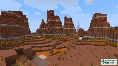 Eroded Badlands How To Craft Eroded Badlands In Minecraft Minecraft
