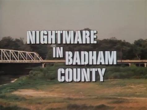 Nightmare In Badham County 1976 Cars Bikes