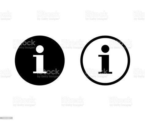 Information Icon Vector Collection Info Point Icons Isolated On White