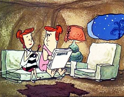 Wilma And Her Mother The Flintstones Classic Cartoon Characters