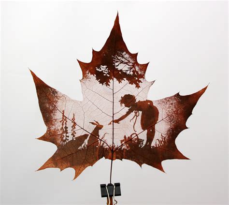 Awesome Leaf Carving Art The Luxury Spot