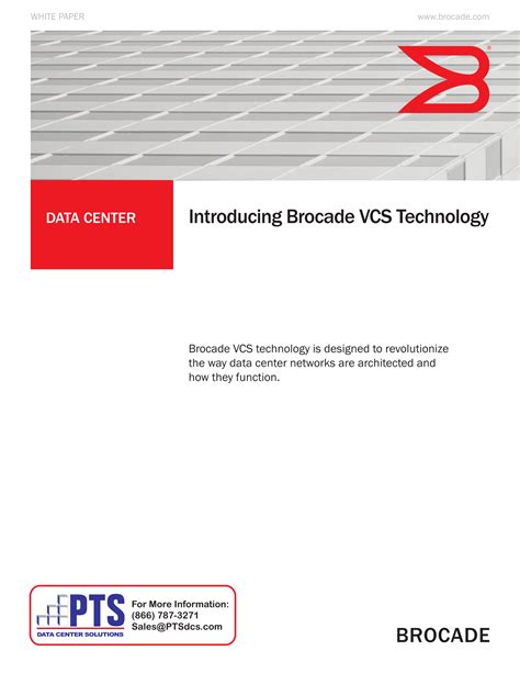 Brocade White Paper: Introducing VCS Technology - e-Store & Library