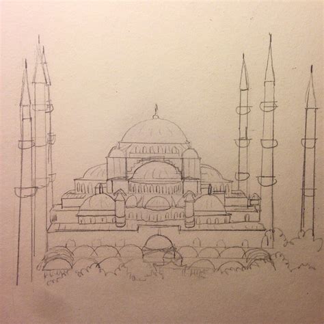 Masjid Sketch At Explore Collection Of Masjid Sketch