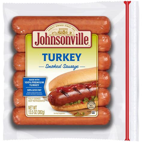 Johnsonville Sausage Turkey Smoked Sausage 64 G Instacart