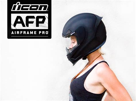 The New Icon Airframe Pro Helmet Moto Lady