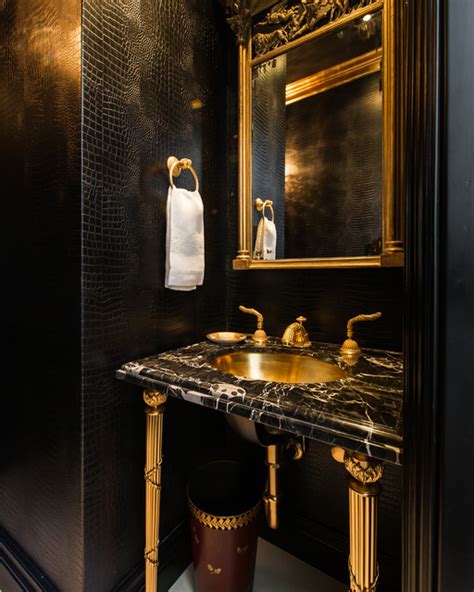 17 Bespoke Black And Gold Interiors That Steal The Show
