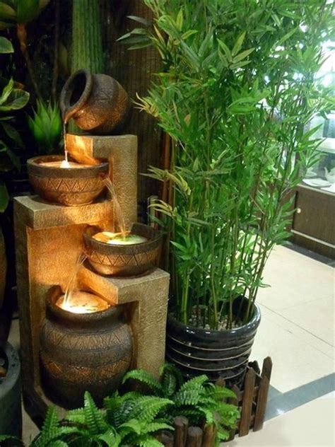 In fact, we have one of the largest inventories of indoor fountains all of these fountains come in various shapes, sizes, and designs. 40 Relaxing Indoor Fountain Ideas - Bored Art | Indoor ...