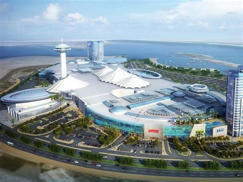 يواجه إنتركونتيننتال دبي مارينا مول مرسى دبي على طول ممشى المرسى. جولة في مولات أبوظبي (2): مارينا مول | زووم الإمارات