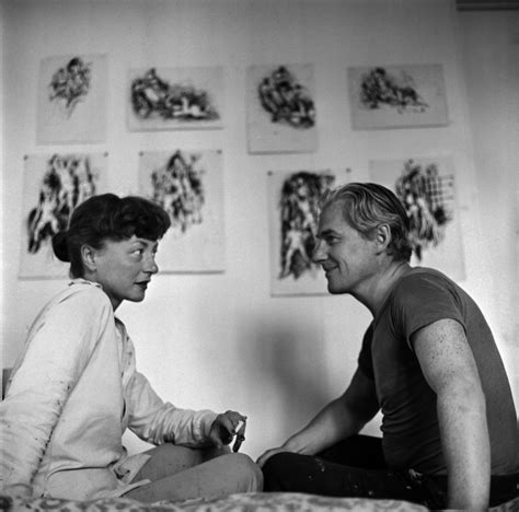 Elaine And Willem De Kooning The Summer Of 1948