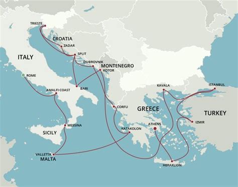 Cruises From Italy To Greece 2023 2024 And 2025 Seasons