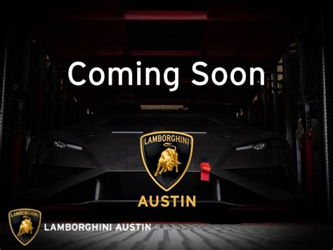 Used Lamborghini Austin Tx