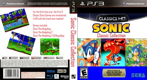 Sonic Classic Collection Ps3 Boxart By Atarster On Deviantart