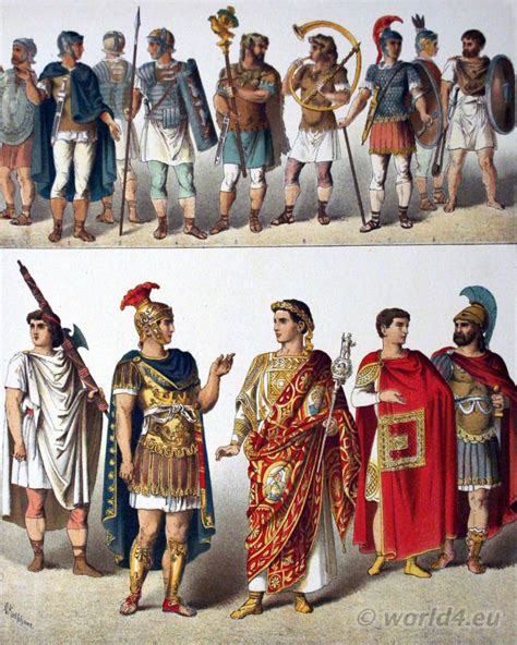 Imperial Roman Clothing Of Lictor General Triumpher Magistrate