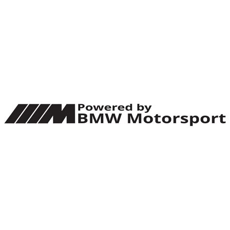 Powered By Bmw Motorsport Vis Alle Stickers Foliegejldk