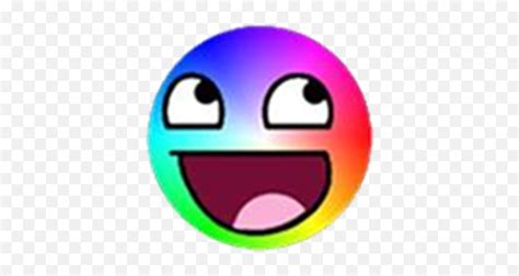 Epic Face Transparent Clipart Best Rainbow Epic Face  Emojiwho