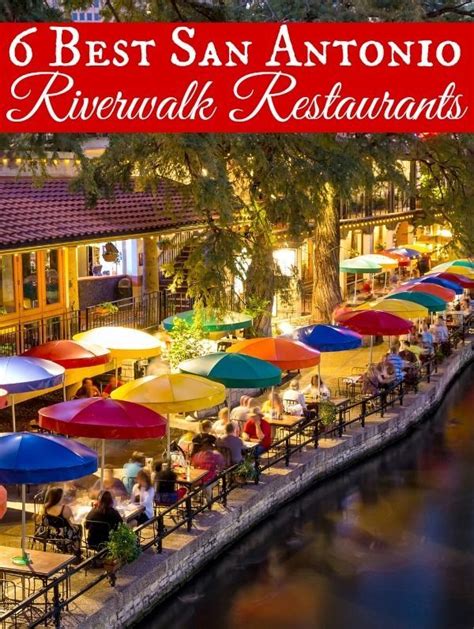 Find 178,736 traveler reviews of the best san antonio mexican restaurants with outdoor seating and search by price, location and more. The 6 Best San Antonio Riverwalk Restaurants | San antonio ...