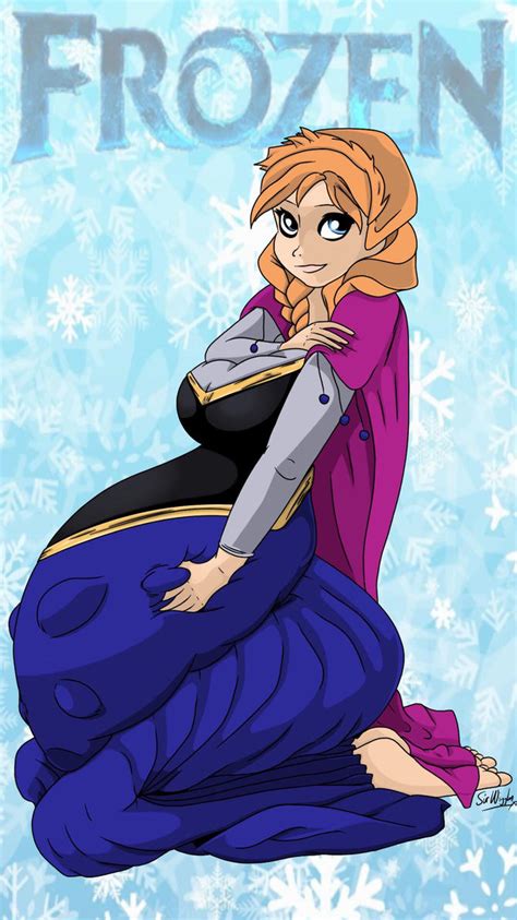 anna from frozen commission by sirwiggles on deviantart