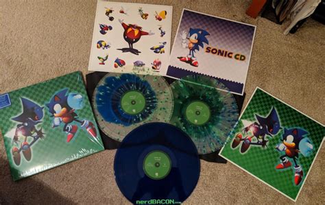Sonic Cd Soundtrack Vinyl From Data Discs Nerd Bacon Reviews Nerd