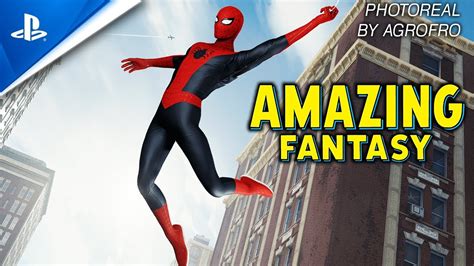 New Photoreal Amazing Fantasy Suit By Agrofro Spider Man Pc Mods My