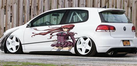buy pillowfigtart sexy anime girl colored vinyl graphics anime car wrap anime full color car