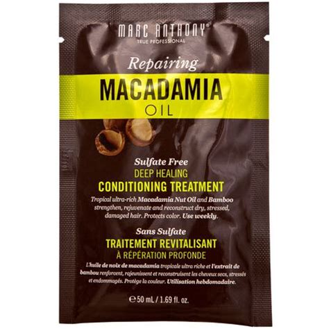 Nice product, but not for the thin, fine hair with oily scalp. Repairing Macadamia Oil Deep Healing Weekly Hair Treatment ...