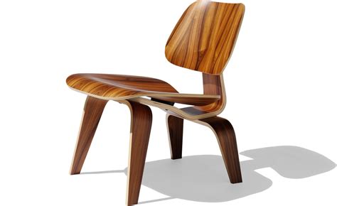 Eames dsw chairs have solid wood dowel legs and steel bar frames for structural support. Eames® Molded Plywood Lounge Chair Lcw - hivemodern.com