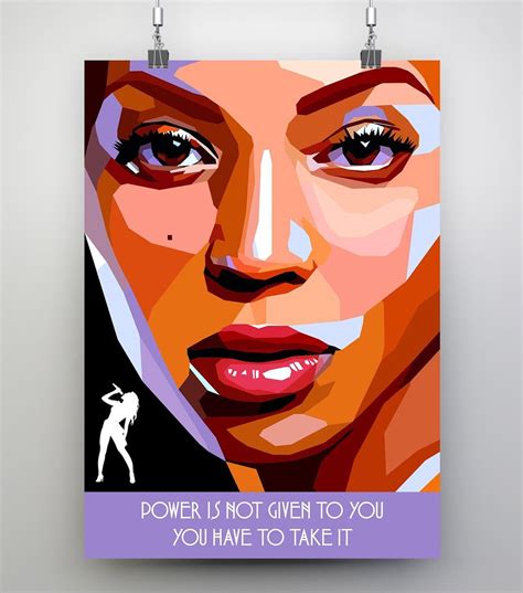 Poster Pop Art Beyonce 50x70cm