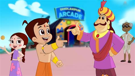 Team Bheem Vs Raja Indraverma Adventure Videos For Kids In Hindi