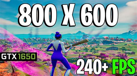 Low Stretched Resolution 800x600 In Fortnite Season 8 Best