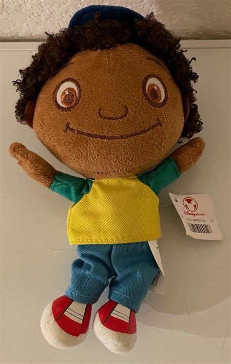 Disney Little Einsteins Quincy Plush Stuffed Boy Doll Toy 8 New Nwt