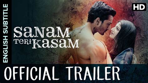 Sanam Teri Kasam Official Trailer With English Subtitle