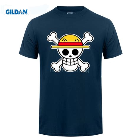 Gildan T Shirt Design Pattern Hot Anime One Piece T Shirt Luffy Straw