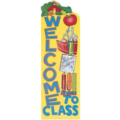 Welcome To Class Vertical Classroom Banners Classroom Banner Welcome
