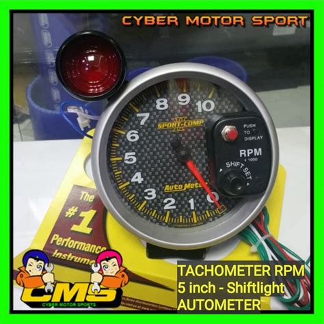 Jual Tachometer Universal Semua Mobil 5inch Tachometer Racing
