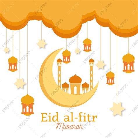 Gambar Ukiran Eid Mubarak Datar Al Fitr Ukiran Perayaan Idul Fitri