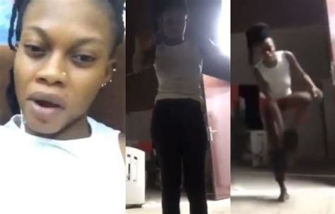 Omg Slay Queen Strips Livestream To Curse Ex Bf For Leaking Her Sex Tape Video Igbere Tv