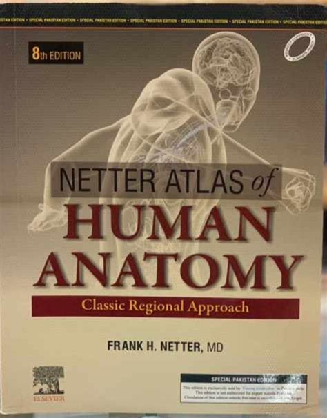 Netters Atlas Of Human Anatomy 8th Edition Medical Book Store Pakistan