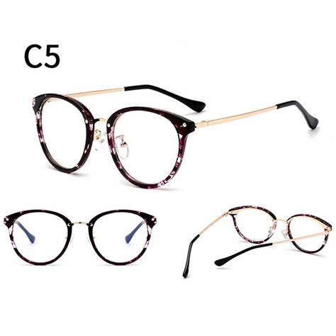 Buy Fashion Clear Glasses Frame For Women Men Unisex Vintage Brand Designer Shades At Affordable