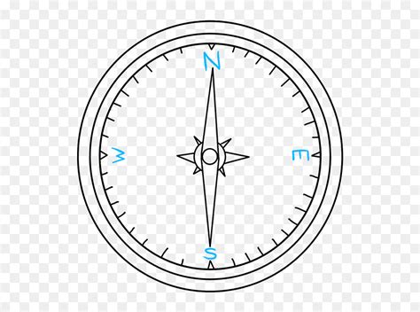 Compass Drawing Easy Img Napkin