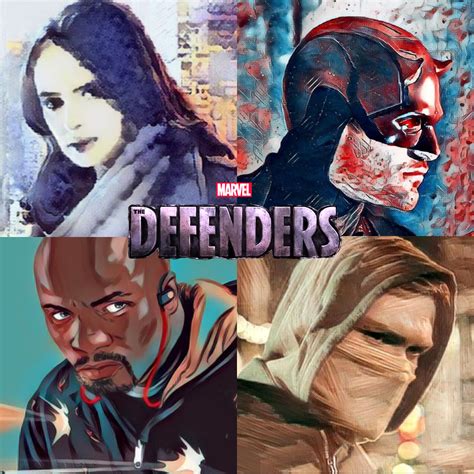 Another The Defenders Fan Poster Marvelstudios