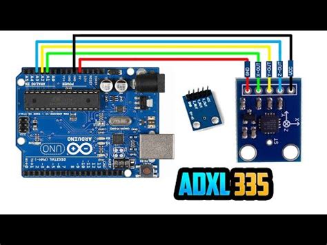 How To Interface ADXL335 Analog Accelerometer Sensor With Arduino YouTube
