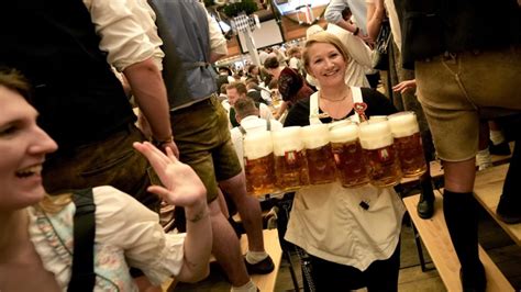 Beer Flows And Crowds Descend On Munich For The Official Start Of