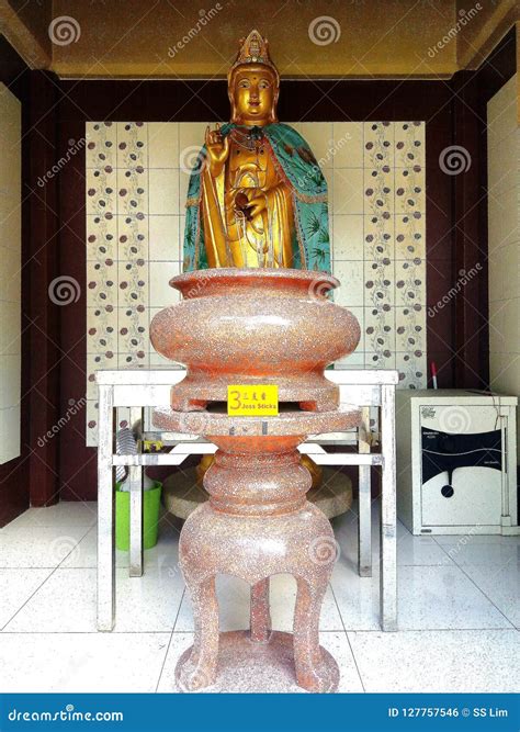 Diosa De La Misericordia Wat Buppharam Penang Foto De Archivo Imagen