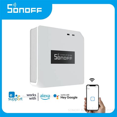 Sonoff Rf Bridger2 Wifi 433 Mhz Wireless Controller Remote Control