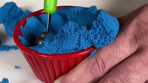 Very Satisfying Kinetic Sand Videos Sandtastic Youtube